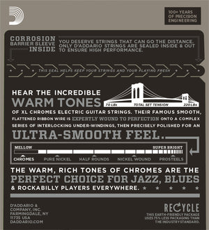 DAddario ECG24-7 11-65 Flatwound 7string