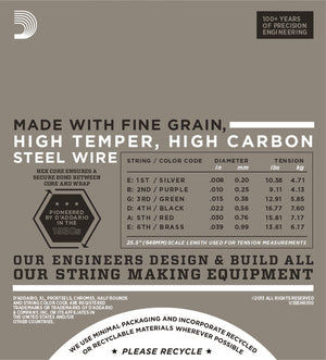 DAddario EHR330 8-39 Half Rounds