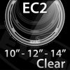 Evans ETP-EC2SCLR-F EC2 Fusion Tom Pack Clear