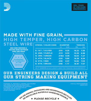 DAddario EXL110W 10-46 (wound 3rd)