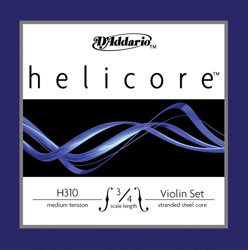 Daddario Helicore Violin Set 3/4 Med - H310 3/4M