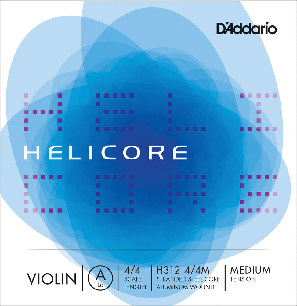 Daddario Helicore Violin A 4/4 Med - H312 4/4M