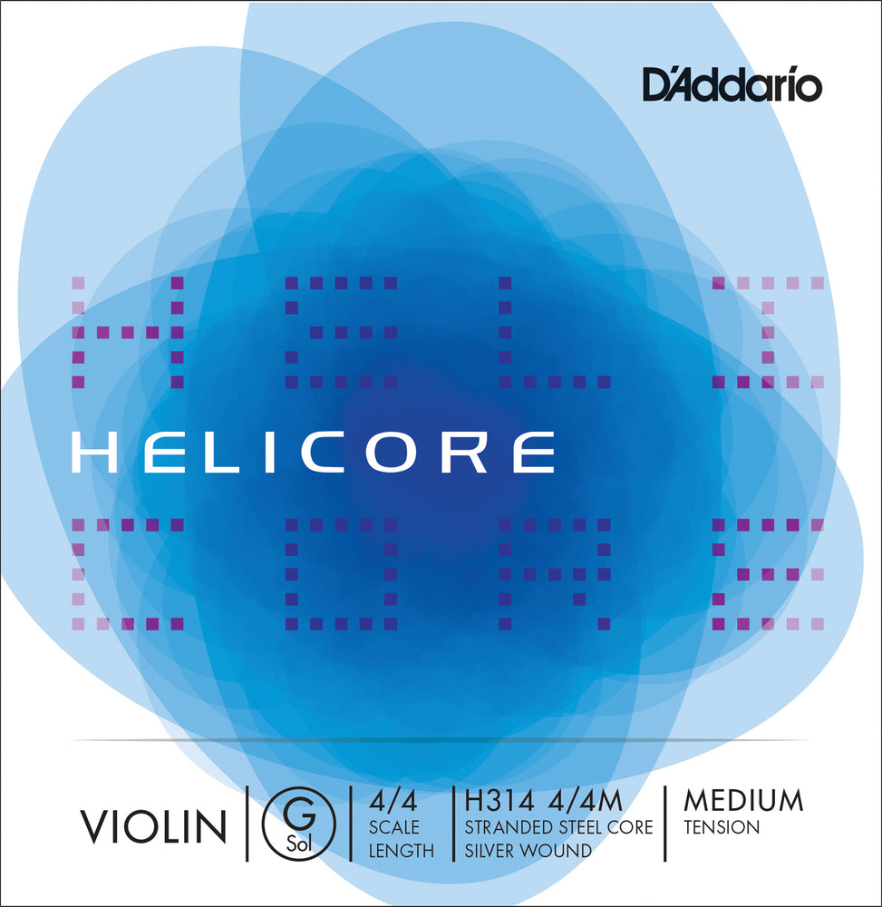 Daddario Helicore Violin G 4/4 Med - H314 4/4M