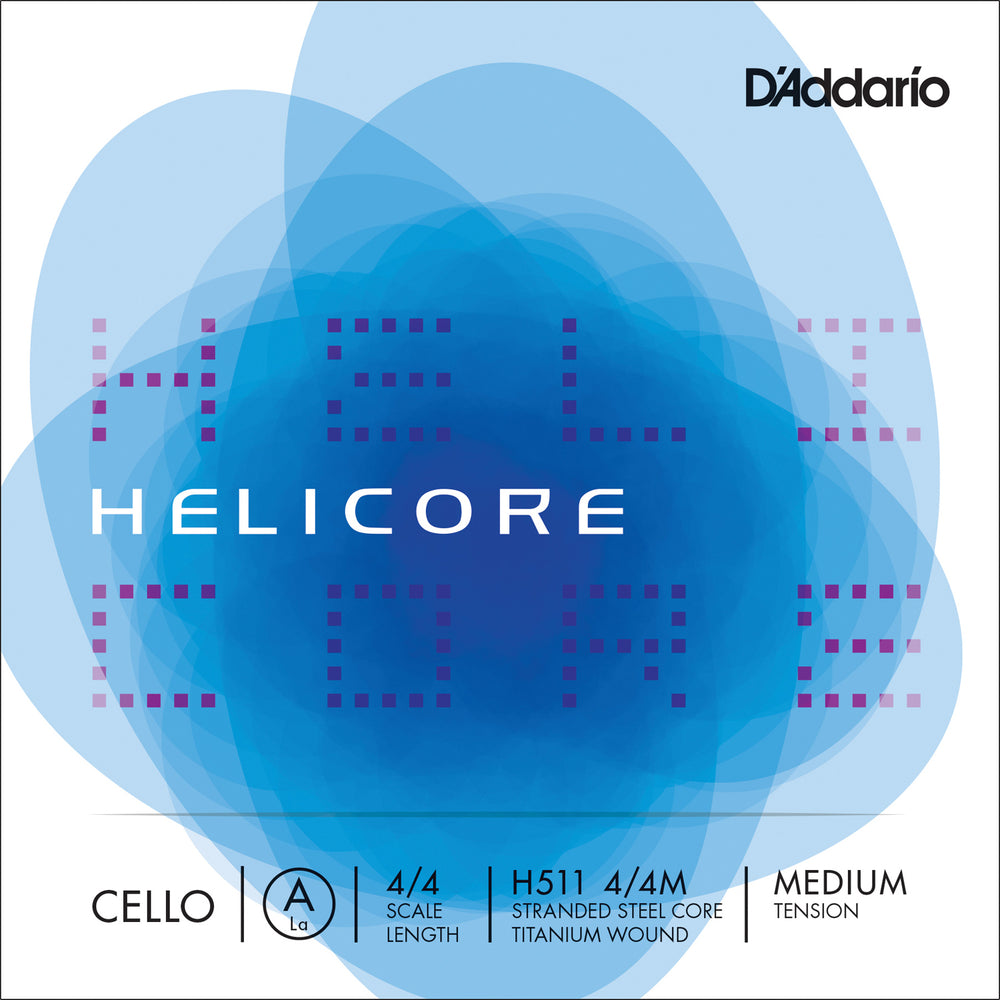 Daddario Helicore Cello A 4/4 Med - H511 4/4M