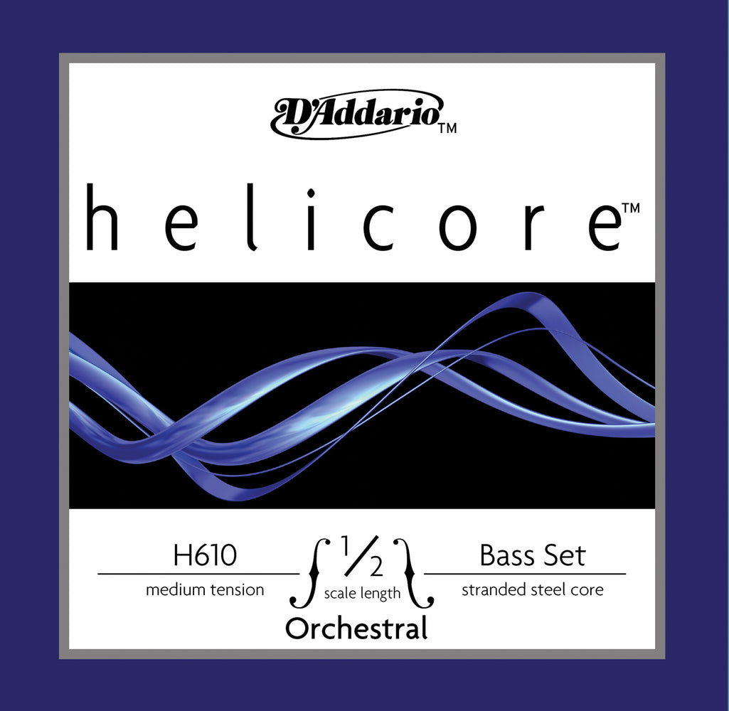 Daddario Helic Orch Bass Set 1/2 Med - H610 1/2M