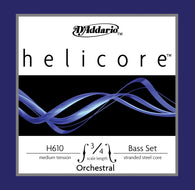 Daddario Helic Orch Bass Set 3/4 Med - H610 3/4M