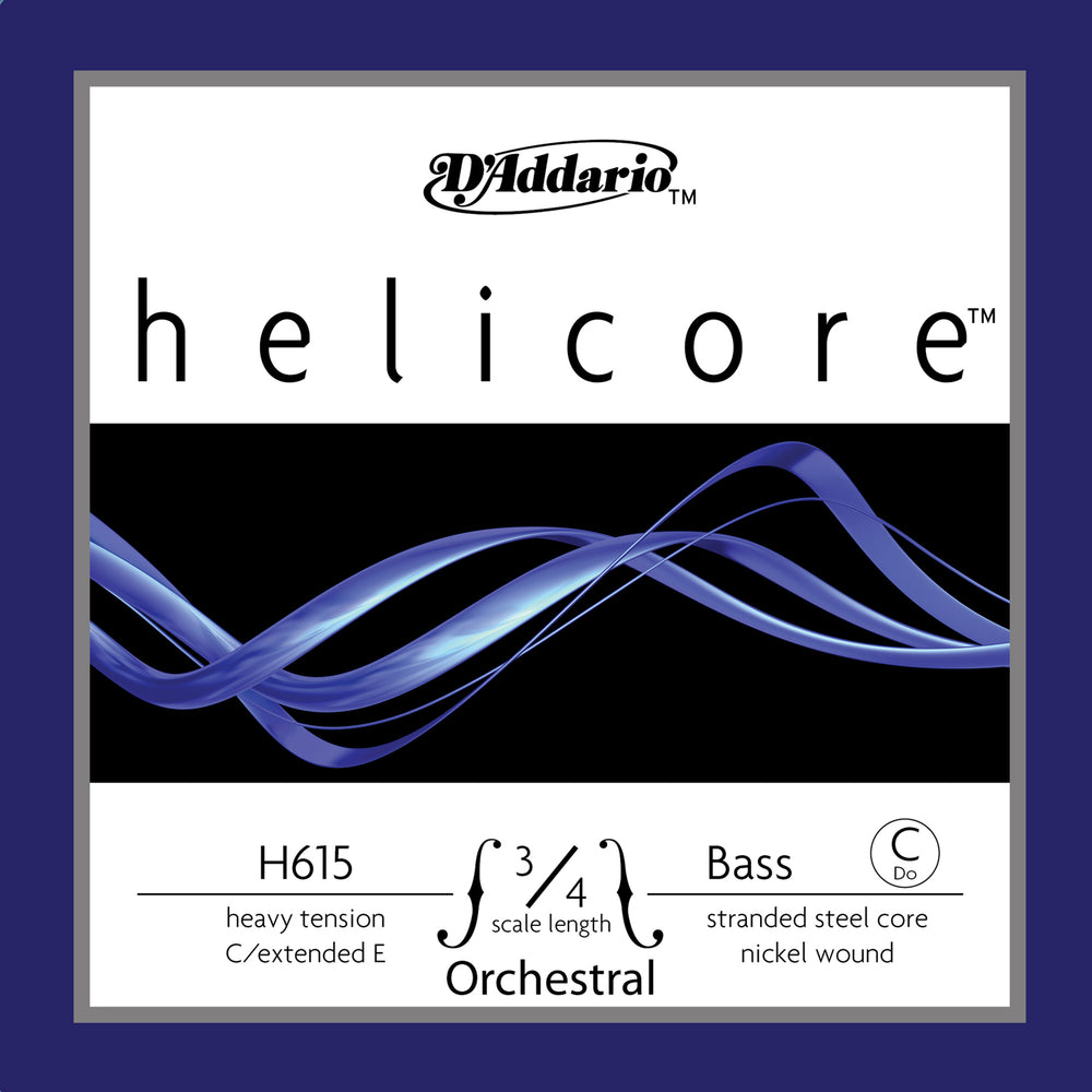 Daddario Helic Orch Bass C Ext 3/4 H - H615 3/4H