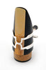 H-Ligature & Cap, Bass Clarinet for Selmer-style Mouthpieces, Silver-plated - HBC1S