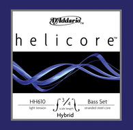 Daddario Helic Hybrid Bass Set 3/4 Lgt - Hh610 3/4L
