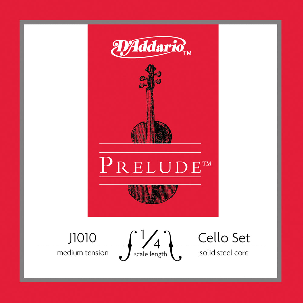 Daddario Prelude Cello Set 1/4 Med - J1010 1/4M