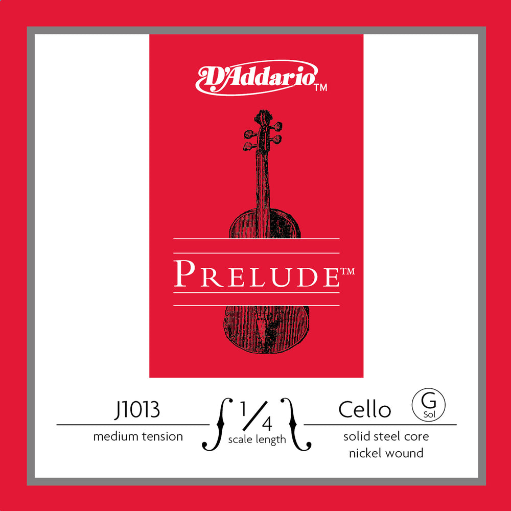 Daddario Prelude Cello G 1/4 Med - J1013 1/4M