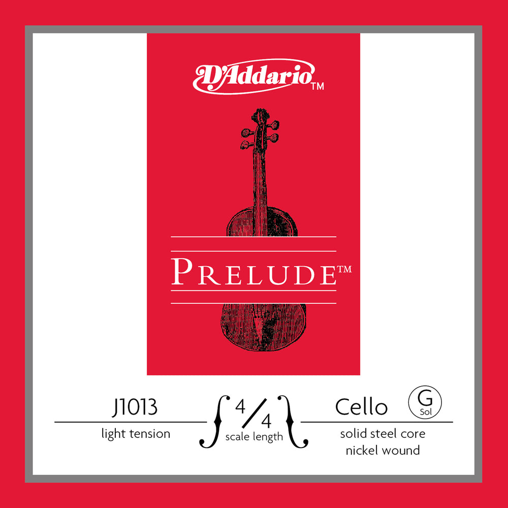 Daddario Prelude Cello G 4/4 Lgt - J1013 4/4L