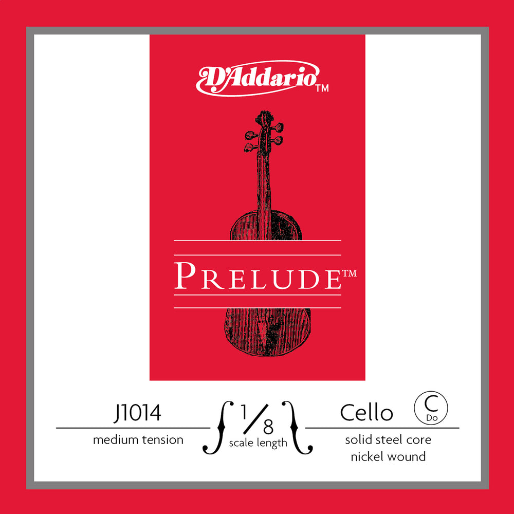 Daddario Prelude Cello C 1/8 Med - J1014 1/8M
