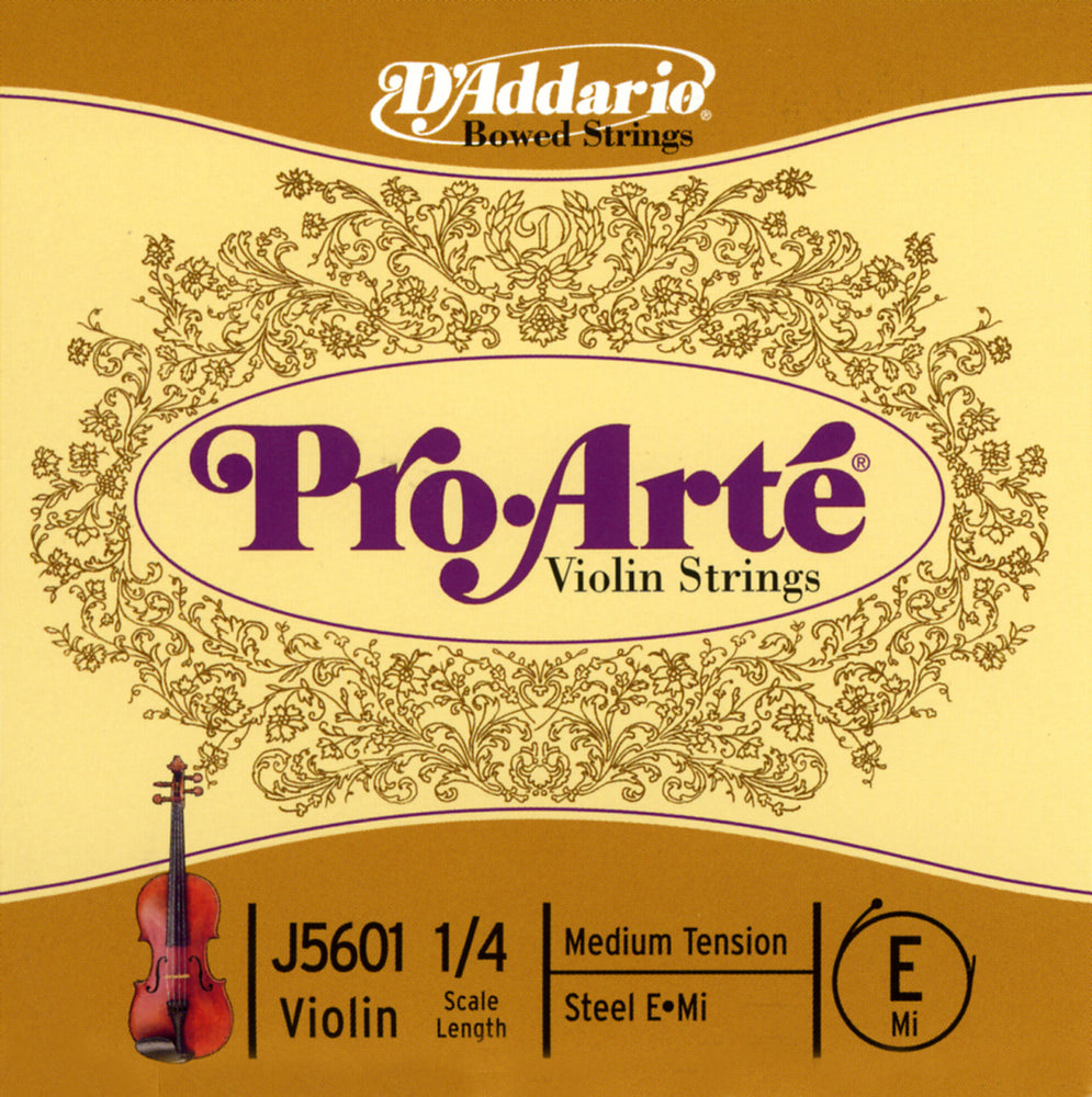 Daddario Proarte Violin E 1/4 Med - J5601 1/4M