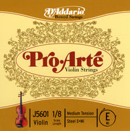 Daddario Proarte Violin E 1/8 Med - J5601 1/8M