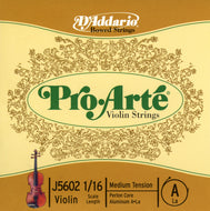Daddario Proarte Violin A 1/16 Med - J5602 1/16M