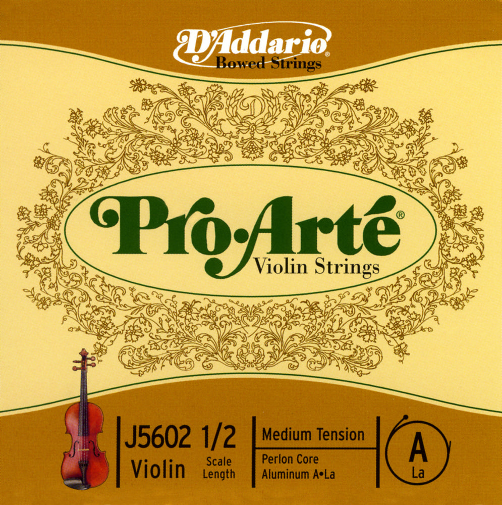 Daddario Proarte Violin A 1/2 Med - J5602 1/2M