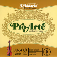 Daddario Proarte Violin G 4/4 Lgt - J5604 4/4L