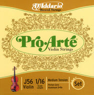 Daddario Proarte Violin Set 1/16 Med - J56 1/16M
