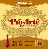 Daddario Proarte Violin Set 1/8 Med - J56 1/8M