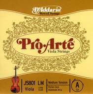 Daddario Proarte Viola A Long Med - J5801 Lm