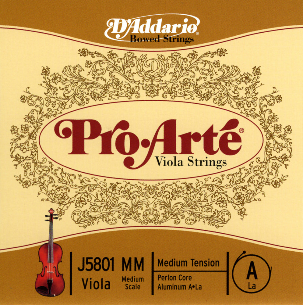 Daddario Proarte Viola A Medium Med - J5801 Mm