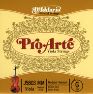 Daddario Proarte Viola G Medium Med - J5803 Mm