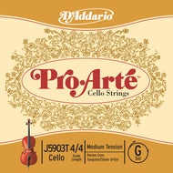 Daddario Proarte Cello G Tung 4/4 Med - J5903T 4/4M