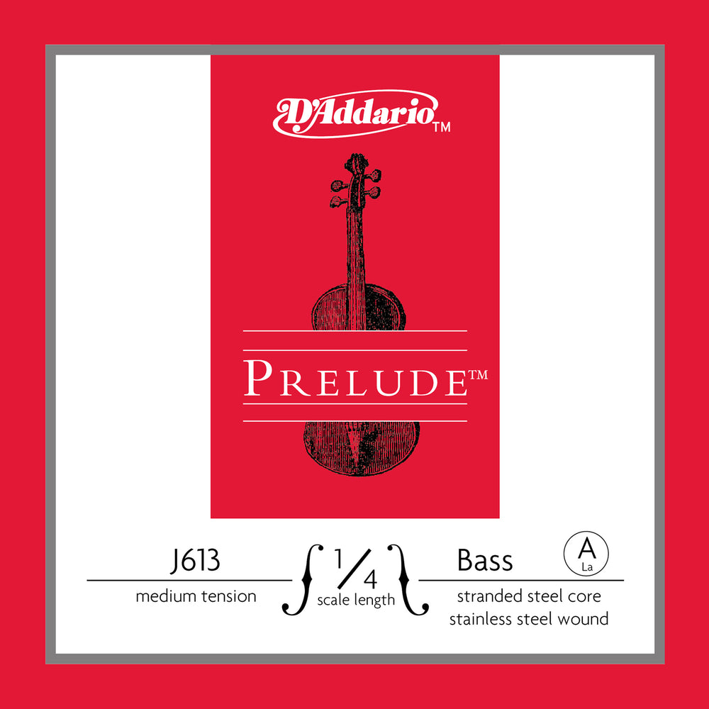 Daddario Prelude Bass A 1/4 Med - J613 1/4M