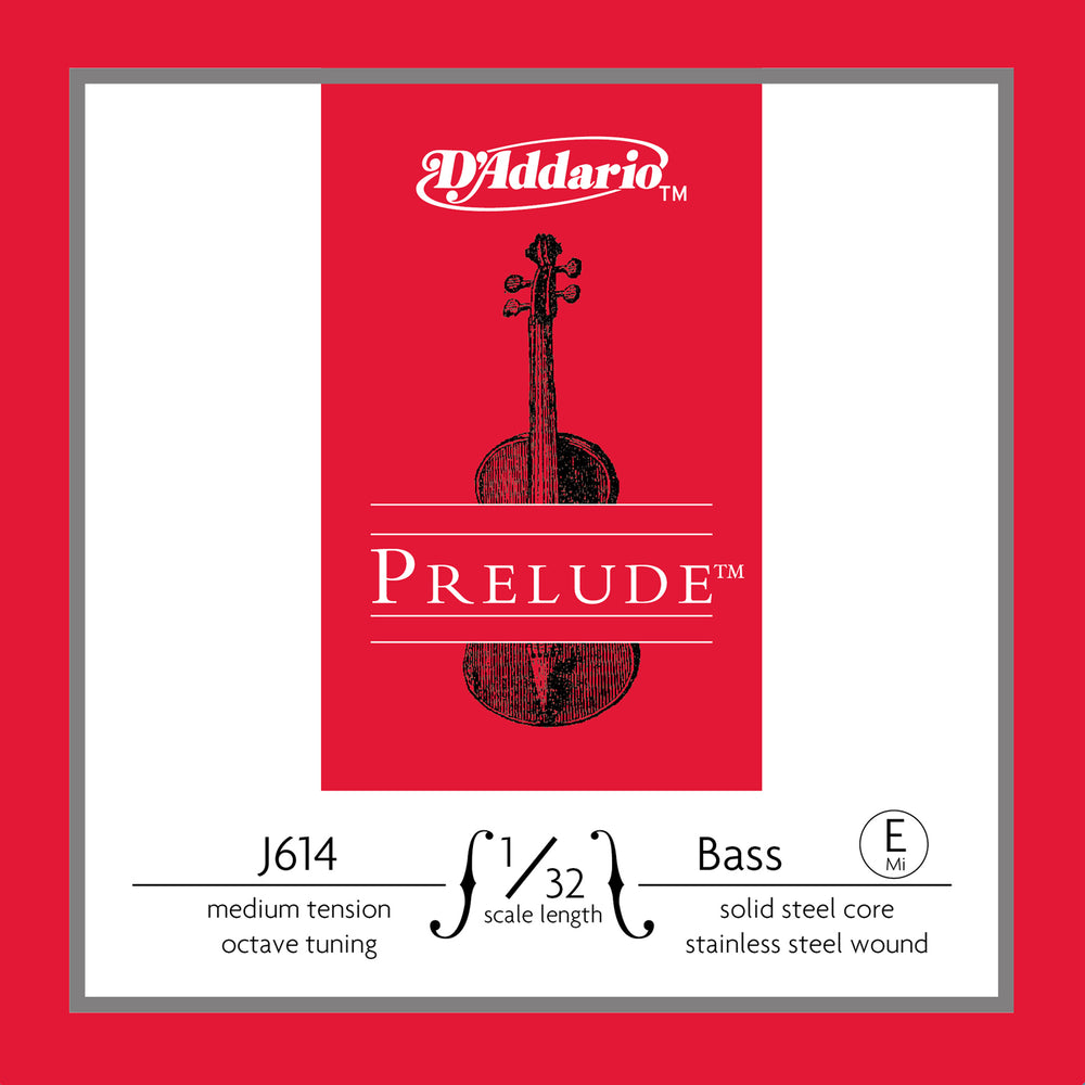 Daddario Prelude Bass E 1/32 Med - J614 1/32M