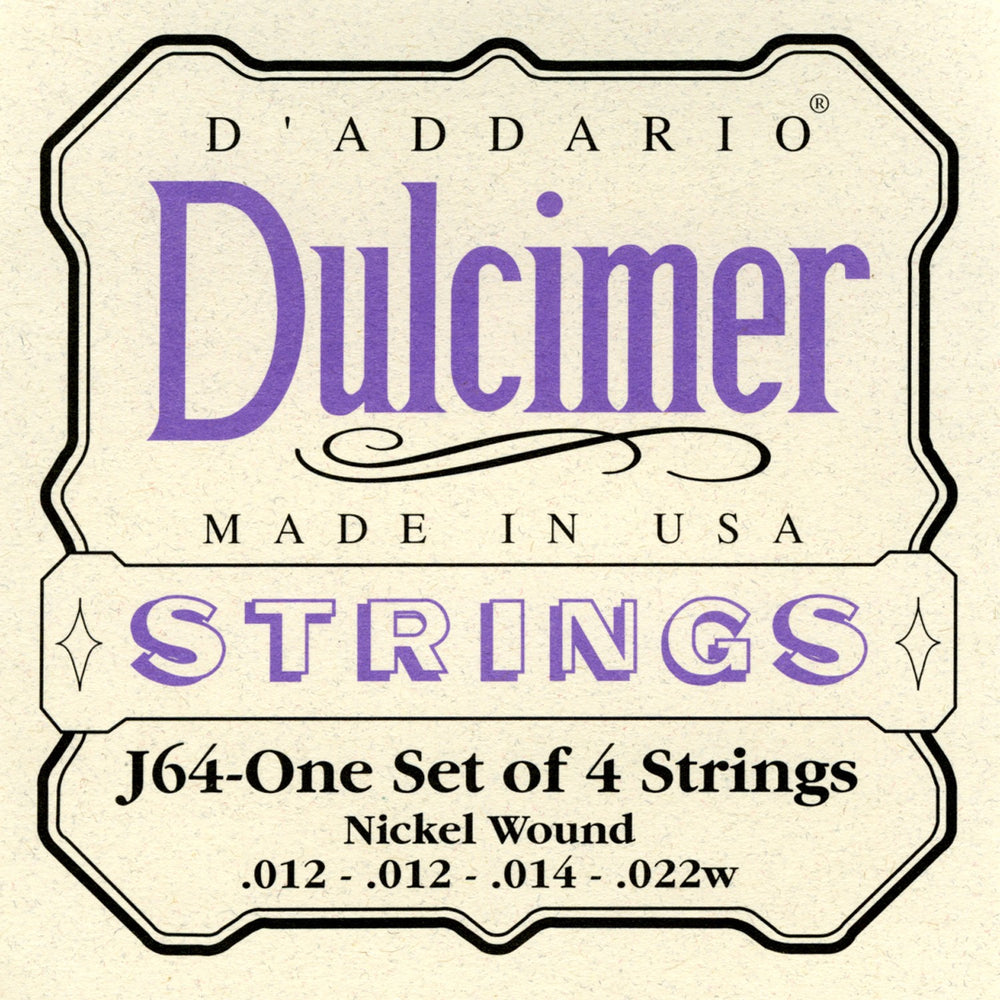 D'Addario J64 4-String Dulcimer Strings
