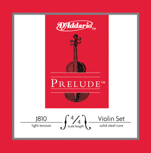 Daddario Prelude Violin Set 4/4 Lgt - J810 4/4L
