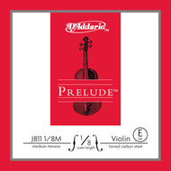 Daddario Prelude Violin E 1/8 Med - J811 1/8M