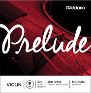 Daddario Prelude Violin E 3/4 Med - J811 3/4M