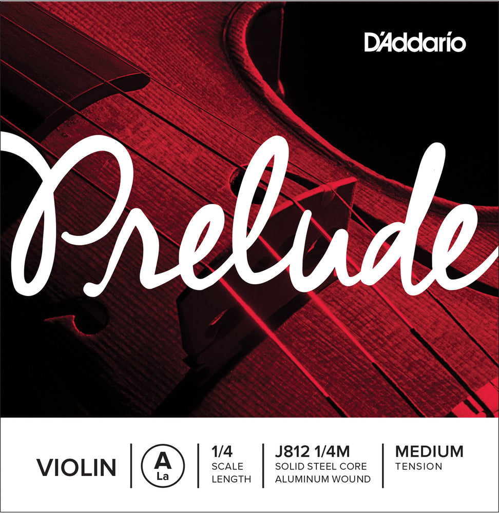 Daddario Prelude Violin A 1/4 Med - J812 1/4M