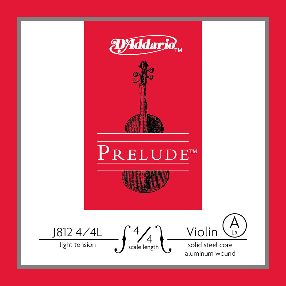 Daddario Prelude Violin A 4/4 Lgt - J812 4/4L