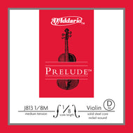 Daddario Prelude Violin D 1/8 Med - J813 1/8M