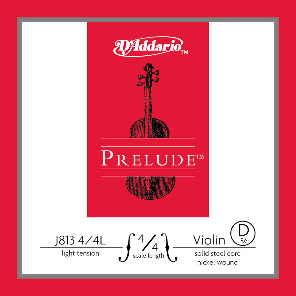 Daddario Prelude Violin D 4/4 Lgt - J813 4/4L