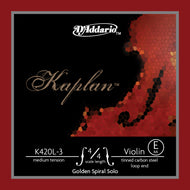 Daddario Kaplan Gss Violin E Loop Med - K420L-3
