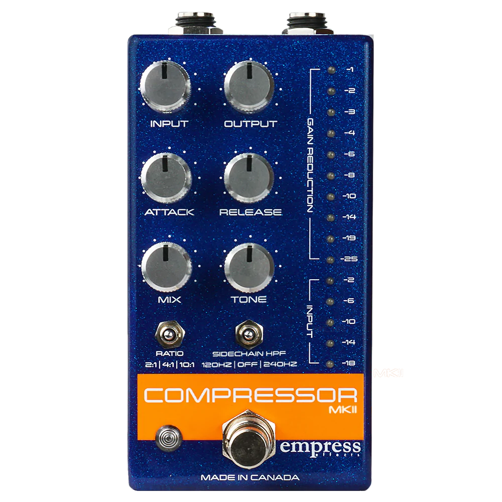Empress Effects compressor Mk2 Blue