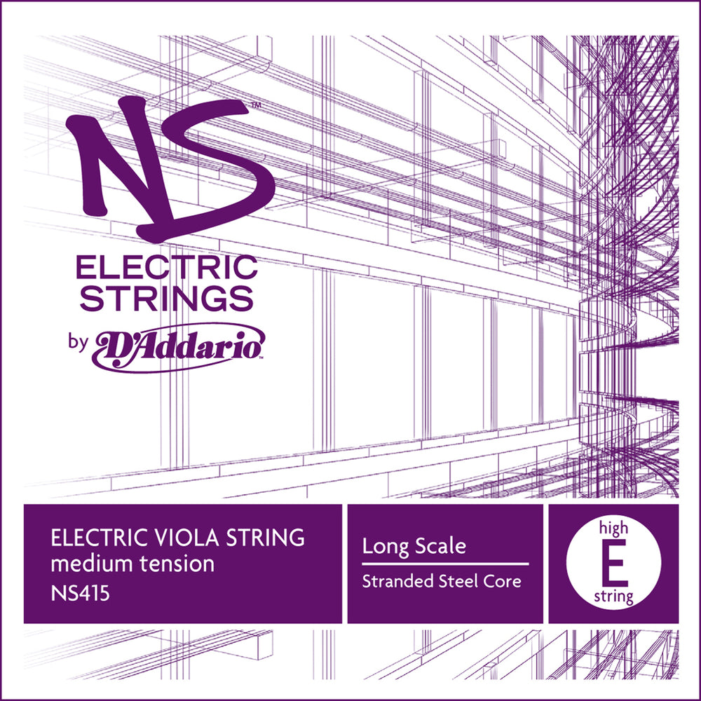 Daddario Ns Electric Viola High E - Ns415