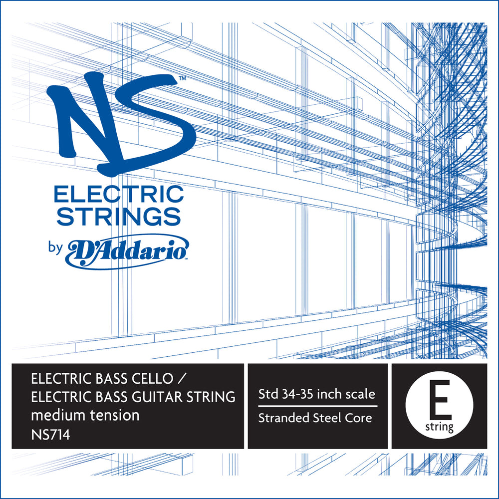 Daddario Ns Electric Bass Cello E - Ns714