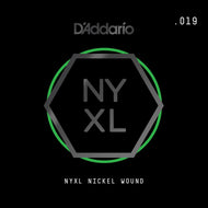 D'Addario NYXL Nickel Wound Electric Guitar Single String, .019