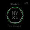 D'Addario NYXL Nickel Wound Electric Guitar Single String, .021