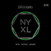 D'Addario NYXL Nickel Wound Electric Guitar Single String, .029