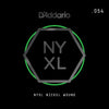 D'Addario NYXL Nickel Wound Electric Guitar Single String, .054