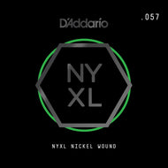 D'Addario NYXL Nickel Wound Electric Guitar Single String, .057