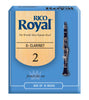 Rico Royal Eb Clarinet Reeds, Strength 2.0, 10-pack - RBB1020
