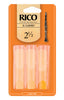 Rico Bb Clarinet Reeds, Strength 2.5, 3-pack - RCA0325