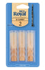 Rico Royal Bb Clarinet Reeds, Strength 2.0, 3-pack - RCB0320